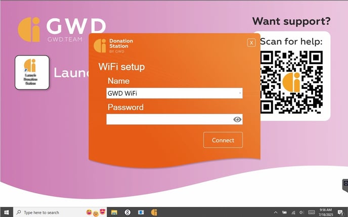 donation-station-pro-27-QST-connect-to-network