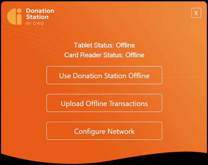 donation-station-pro-28-QST-launch-in-offline-mode