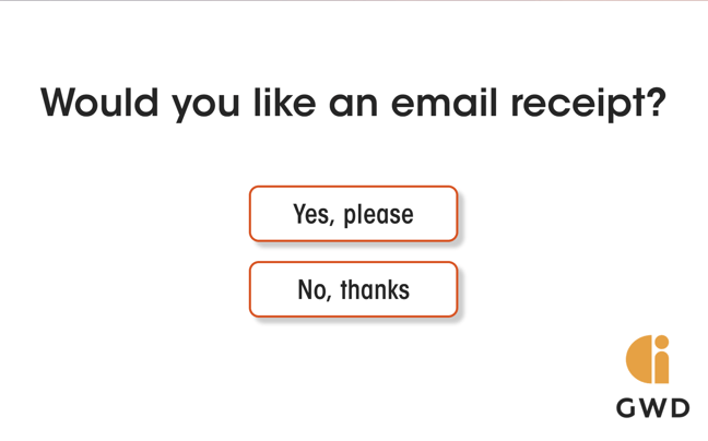 Email receipts